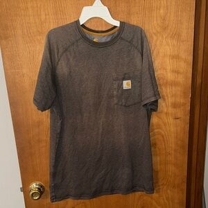 Carhartt Men's Dark Gray Pocket Tee